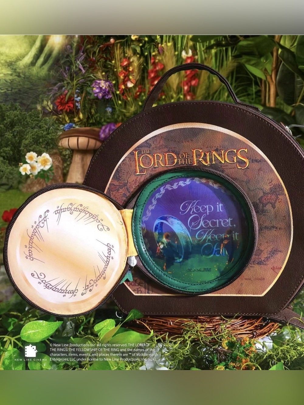The Lord of the Rings Makeup Bag x Glamlite - Brand New & Sealed!